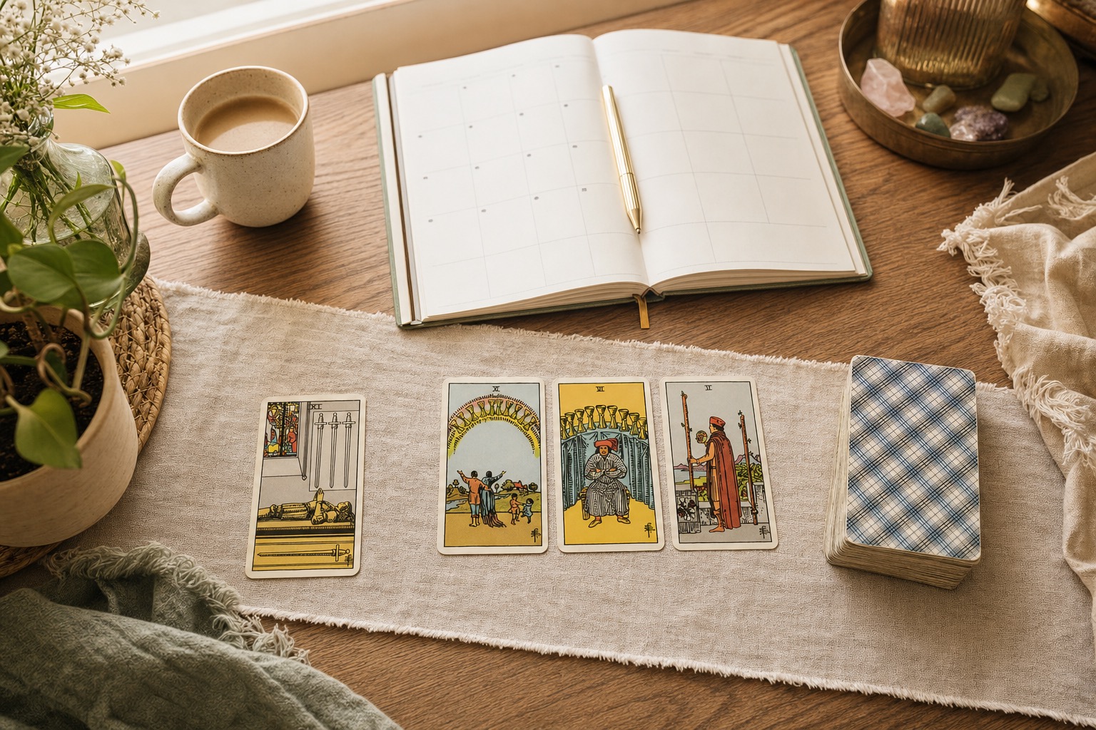 ¿Cada cuánto deberías hacerte una tirada de tarot? Aquí está el equilibrio.