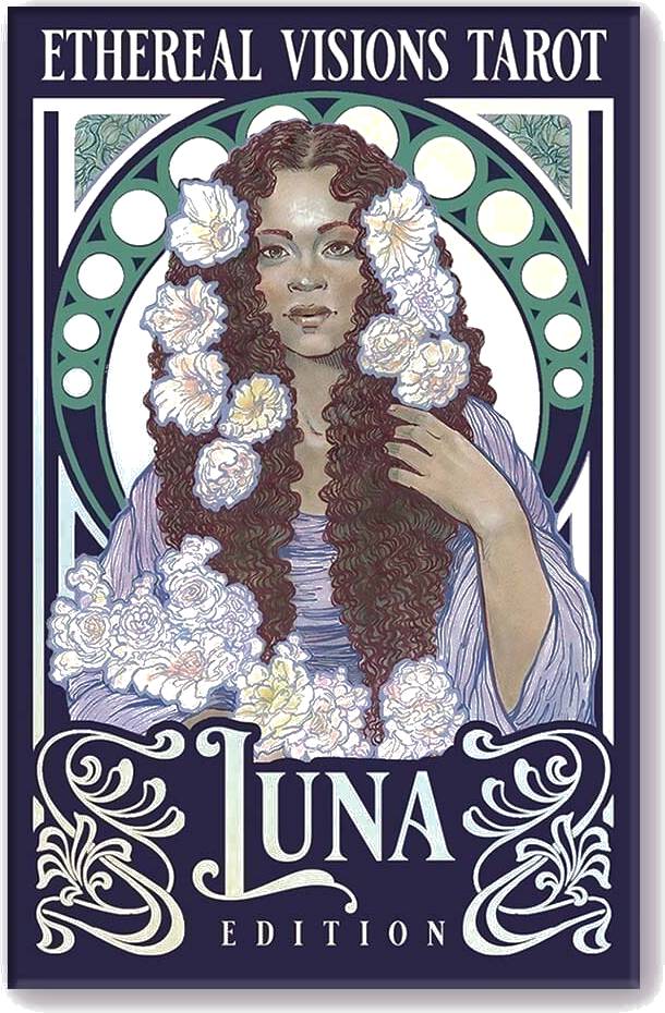 Ethereal Visions: Illuminated Tarot Deck - Luna Edition