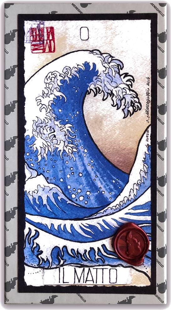 Hokusai Tarot by Osvaldo Menegazzi