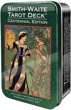 Smith-Waite Centennial Tarot Deck in a Tin
